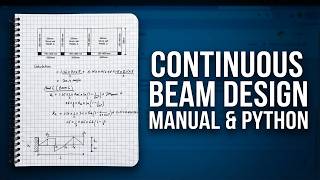 Ultimate Load Calculations for Continuous Beams - Eurocode 2 with Python