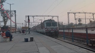 1ST ELECTRIC ⚡ RUN OF 19415 SABARMATI BG SHRI MATA VAISHNO DEVI KATRA EXPRESS 🔥🎉❤️