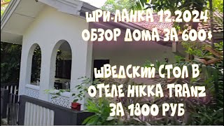 Шри-Ланка Обзор дома за 600$, обжорство в Hikka Tranz by Cinnamon 4