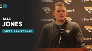 Mac Jones Reflects on Tough Week 11 Loss to the Lions | Jacksonville Jaguars