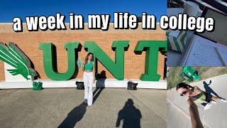 WEEK IN MY LIFE IN COLLEGE (UNT)