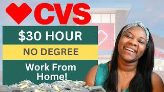 And They Payin $1,120 Per Weeeeek! | CVS Health Work From Home Jobs | Remote Work