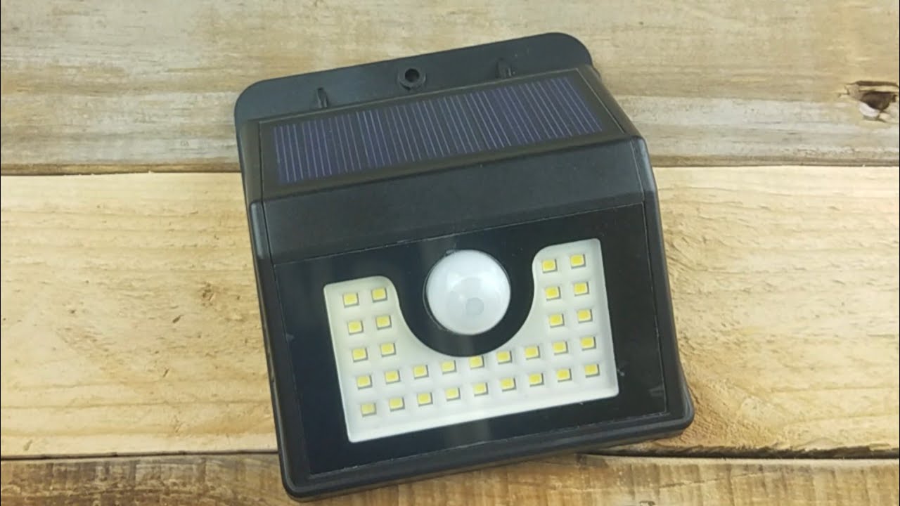 Best Solar Powered Motion Detection Flood Lights For Cheap!!! - YouTube