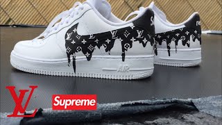 supreme louis vuitton air force 1