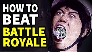 How To Beat The DEATH GAME In "Battle Royale"