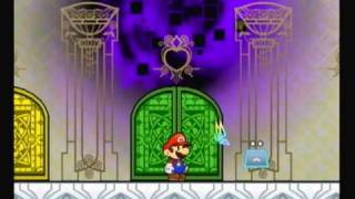 Super Paper Mario Green Pure Heart and Space Helmet