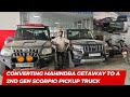 Converting Mahindra Getaway to a 2nd Gen scorpio pickup truck | Upgrades and Modifications