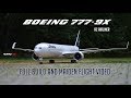 Building the Boeing 777-9X RC model airliner, Complete build and first flight video