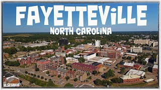 Fayetteville NC 4K (DJI Mavic Air Footage) North Carolina's 6th Largest City!!   Home of Fort Bragg!