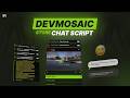 DM Chat | Next-Gen FiveM Chat UI (Media, Emojis, 3D text)