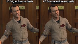 Ghostbusters Original Vs. Remaster (side by side)