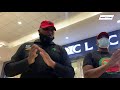 watch floyd shivambu and eff protesters tell clicks to go to hell outside sandton city store