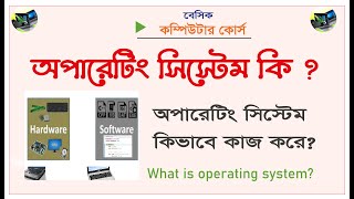What is Computer Operating System ? অপারেটিং সিস্টেম কি কেন ব্যবহার করা হয় ? robitech.