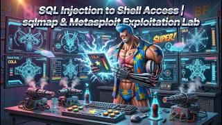 SQL Injection to Shell Access | sqlmap & Metasploit Exploitation Lab (Week 6 Assignment)