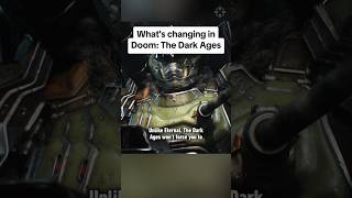 What's changing about Doom: The Dark Ages