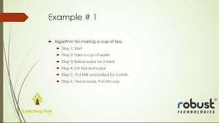 Algorithm || Visual Basic || Lecture # 2
