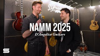 NAMM 2025 D'Angelico Guitars