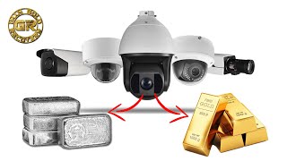 Gold \u0026 Silver from Security Cameras | Recover Gold From Security Cameras | Gold \u0026 Silver Recovery