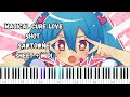 MAGICAL CURE LOVE SHOT / SAWTOWNE SHEET + MIDI PIANO TUTORIAL SHEET + MIDI #piano