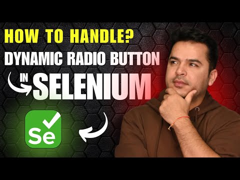 Handle Dynamic Radio Button and Check Box in Selenium Webdriver Handle Dynamic Radio Button and Check Box in Selenium Webdriver