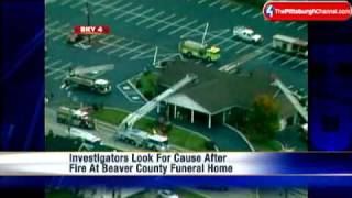 Funeral Home Catches Fire In Aliquippa