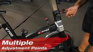 VORTEX V V700 SPIN BIKE   PRODUCT INFORMATION VIDEO