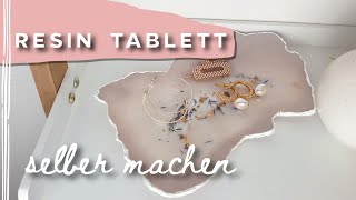 RESIN ART | Schale/ Tablett Selber Machen