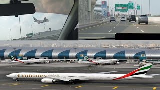 Ajman to Dubai Airport full video