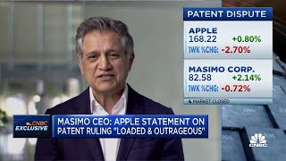 Apple's response to patent ruling is 'loaded and outrageous', says Masimo CEO