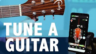 How To Tune A Guitar with a FREE APP