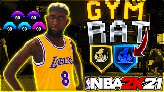 *NEW* How To Get GYM RAT BADGE NBA 2K21 ! NO GLITCH! GYM RAT FASTEST METHOD! (Current & Next Gen)