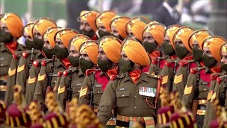 Republic Day Parade 2022 - Sikh LI Regiment