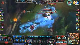 英雄聯盟LCS中文轉播 2015春季決賽 NA TSM vs  C9 Game3