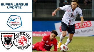 Highlights FC Aarau vs. FC Winterthur | 22. Runde |Challenge League | (27.02.2021)