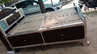 Stainless steel bed manufacturing