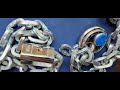 BEST BIKE Lock / MOST SECURE: Abus, Viro Locks; Pewag Chain 62+ HRC/Hardness-Bolt-Cutter Proof chain