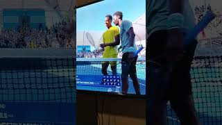 Triunfazo de Gael #monfils en su debut en el #australianopen 2025