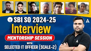 SBI SO 2024-25 | Interview Mentorship Session with Selected IT Officers | By Vivek Pandey