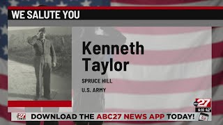 We Salute You: Kenneth Taylor
