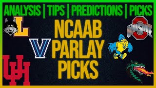 FREE College Basketball 3/18/22 CBB Parlay Picks and Predictions Today NCAAB Betting Tips & Analysis