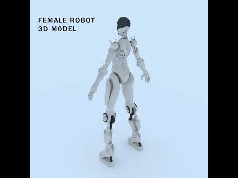 Female robot model