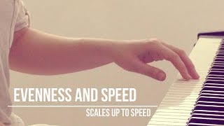 How to Bring Scales up to Speed - evenness and strength in fast scales - piano masterclass