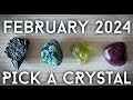 FEBRUARY 2024 ❄️ Predictions 💝 What Will Happen? 🌨️ Pick a Crystal ⚜️