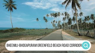 Bhogapuram - Bheemili greenfield beach road corridor | Informative Map view | Vlog | KIRAN TUMMALA