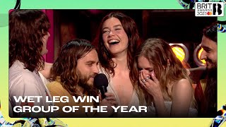 Wet Leg win Group of the Year | The BRIT Awards 2023