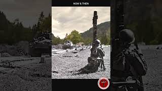 Soldiers of the 44th US Infantry Division, in Tyrolean in Massau willage