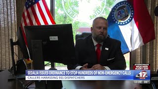 Sedalia City Council issues ordinance to stop harassment of 911 dispatchers