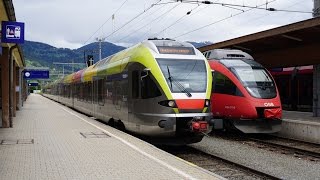 Trains in Austria: Lienz Ost-Tirol (Pustertalbahn)