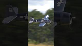 Thundering Pass: RC F6F Hellcat with Moki Engine in Action