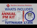 What is in the Tuttnauer 1730E Annual PM Kit